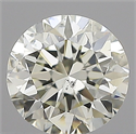 Diamante Natural 0.50 quilates, Redondo , Color K, claridad VS2 y certificado IGI