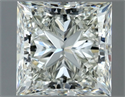 Natural Diamond 1.51 Carats, Princess with  Cut, H Color, VVS2 Clarity and Certified by IGI