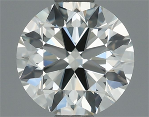 Picture of Natural Diamond 0.70 Carats, Round with Excellent Cut, K Color, VVS1 Clarity and Certified by IGI