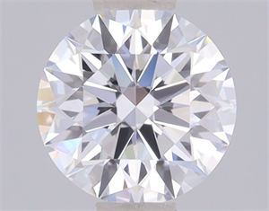 Picture of Lab Grown Diamond 0.72 Carats, Round with Ideal Cut, F Color, VVS2 Clarity and Certified by IGI