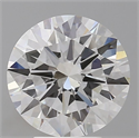 Lab Grown Diamond 4.53 Carats, Round with Excellent Cut, E Color, VS1 Clarity and Certified by IGI