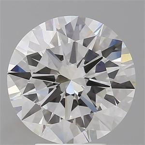 Picture of Lab Grown Diamond 4.53 Carats, Round with Excellent Cut, E Color, VS1 Clarity and Certified by IGI