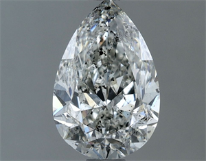 Foto Diamante Natural 1.00 quilates, De pera , Color G, claridad SI2 y certificado IGI de