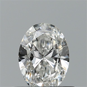Picture of Natural Diamond 0.40 Carats, Oval with  Cut, E Color, VVS1 Clarity and Certified by GIA
