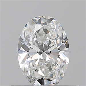 Picture of Natural Diamond 0.50 Carats, Oval with  Cut, F Color, VVS2 Clarity and Certified by GIA