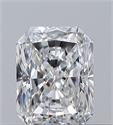 Natural Diamond 0.31 Carats, Radiant with  Cut, E Color, VVS1 Clarity and Certified by GIA