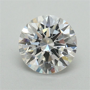 Picture of Lab Grown Diamond 1.08 Carats, Round with Ideal Cut, D Color, VVS1 Clarity and Certified by IGI