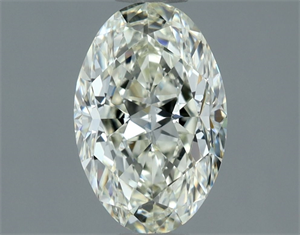 Picture of Natural Diamond 1.00 Carats, Oval with  Cut, I Color, VS2 Clarity and Certified by IGI