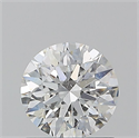 Natural Diamond 1.01 Carats, Round with Excellent Cut, F Color, SI2 Clarity and Certified by GIA
