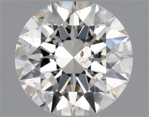 Picture of Natural Diamond 0.40 Carats, Round with Excellent Cut, I Color, SI2 Clarity and Certified by GIA