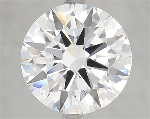 Picture of Lab Grown Diamond 5.09 Carats, Round with Ideal Cut, E Color, VVS2 Clarity and Certified by IGI