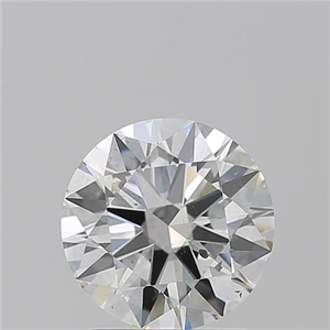 Foto Diamante Natural 1.70 quilates, Redondo , Color F, claridad SI2 y certificado GIA de