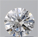 Natural Diamond 0.80 Carats, Round with Excellent Cut, F Color, VS1 Clarity and Certified by GIA