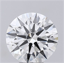 Del inventario de diamantes de laboratorio, 5.01 quilates, Redondo , Color E, claridad VS1 y certificado IGI