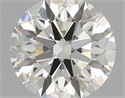 Diamante Natural 0.64 quilates, Redondo , Color I, claridad VVS2 y certificado GIA