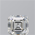 Diamante Natural 2.01 quilates, Asscher , Color H, claridad VS2 y certificado GIA