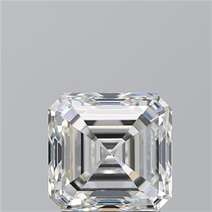 Picture of Natural Diamond 2.01 Carats, Asscher with  Cut, H Color, VS2 Clarity and Certified by GIA