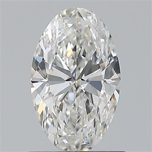 Picture of Natural Diamond 0.70 Carats, Oval with  Cut, G Color, VS2 Clarity and Certified by GIA