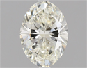 Natural Diamond 1.01 Carats, Oval with  Cut, I Color, VVS1 Clarity and Certified by IGI