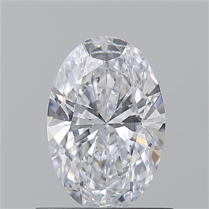 Picture of Natural Diamond 0.71 Carats, Oval with  Cut, D Color, SI1 Clarity and Certified by GIA