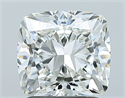 Natural Diamond 1.71 Carats, Cushion with  Cut, I Color, VS2 Clarity and Certified by GIA