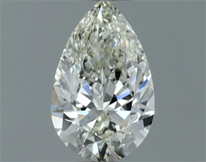 Picture of Natural Diamond 0.60 Carats, Pear with  Cut, I Color, IF Clarity and Certified by IGI