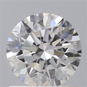 Foto Diamante Natural 0.72 quilates, Redondo , Color E, claridad VS2 y certificado GIA de