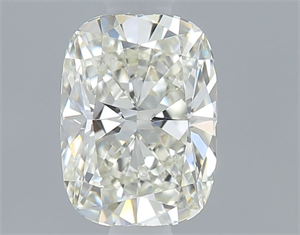 Picture of Natural Diamond 0.53 Carats, Cushion with  Cut, J Color, VS1 Clarity and Certified by GIA