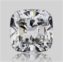 Diamante Natural 0.70 quilates, Del cojín , Color F, claridad VS2 y certificado GIA