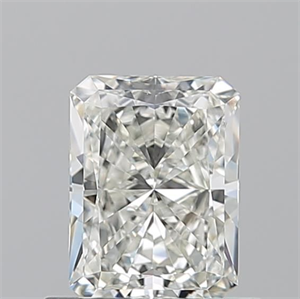 Picture of Natural Diamond 0.71 Carats, Radiant with  Cut, I Color, VVS1 Clarity and Certified by GIA