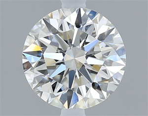 Foto Diamante Natural 0.56 quilates, Redondo , Color I, claridad VVS2 y certificado GIA de