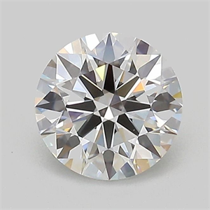 Picture of Lab Grown Diamond 1.05 Carats, Round with Ideal Cut, D Color, VS1 Clarity and Certified by IGI