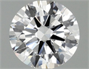 Lab Grown Diamond 1.35 Carats, Round with Ideal Cut, E Color, VS1 Clarity and Certified by IGI