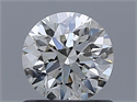 Natural Diamond 0.71 Carats, Round with Excellent Cut, I Color, SI2 Clarity and Certified by GIA