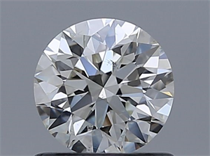 Picture of Natural Diamond 0.71 Carats, Round with Excellent Cut, I Color, SI2 Clarity and Certified by GIA