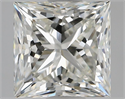 Natural Diamond 2.01 Carats, Princess with  Cut, I Color, VS1 Clarity and Certified by GIA