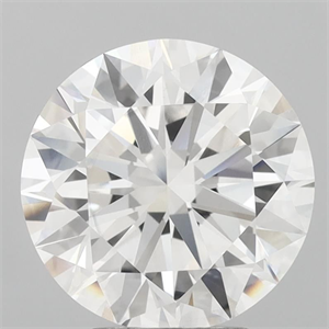 Picture of Lab Grown Diamond 4.01 Carats, Round with Excellent Cut, E Color, VS1 Clarity and Certified by IGI
