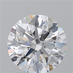 Foto Diamante Natural 2.02 quilates, Redondo , Color E, claridad SI1 y certificado GIA de