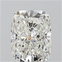 Natural Diamond 1.70 Carats, Cushion with  Cut, J Color, SI1 Clarity and Certified by GIA