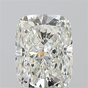 Picture of Natural Diamond 1.70 Carats, Cushion with  Cut, J Color, SI1 Clarity and Certified by GIA
