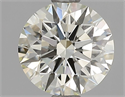 Diamante Natural 0.97 quilates, Redondo , Color K, claridad IF y certificado IGI