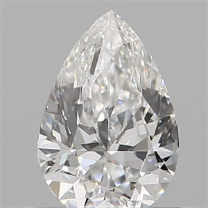 Foto Diamante Natural 0.15 quilates, De pera , Color F, claridad SI1 y certificado IGI de