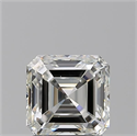 Natural Diamond 1.41 Carats, Asscher with  Cut, H Color, VS1 Clarity and Certified by GIA