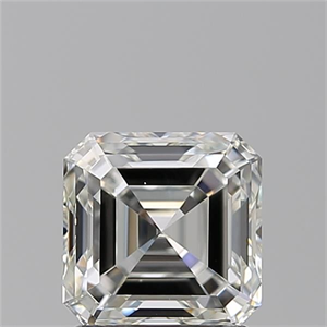 Picture of Natural Diamond 1.41 Carats, Asscher with  Cut, H Color, VS1 Clarity and Certified by GIA