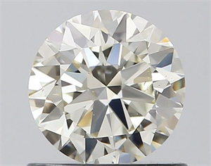Picture of Natural Diamond 0.70 Carats, Round with Excellent Cut, J Color, VS2 Clarity and Certified by IGI
