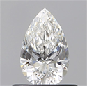 Natural Diamond 0.50 Carats, Pear with  Cut, F Color, VS1 Clarity and Certified by GIA