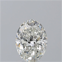 Natural Diamond 3.01 Carats, Oval with  Cut, H Color, VS2 Clarity and Certified by GIA