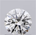 Natural Diamond 0.70 Carats, Round with Excellent Cut, K Color, SI1 Clarity and Certified by GIA