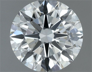 Foto Diamante Natural 0.81 quilates, Redondo , Color F, claridad VVS1 y certificado IGI de