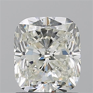 Foto Diamante Natural 1.51 quilates, Del cojín , Color K, claridad VS1 y certificado GIA de